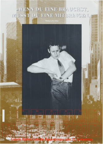 Martin Kippenberger, Wenn du eine brauchst, musst du eine mitbringen If You Need One, Bring One with You, 1985 , Galerie Gisela Capitain