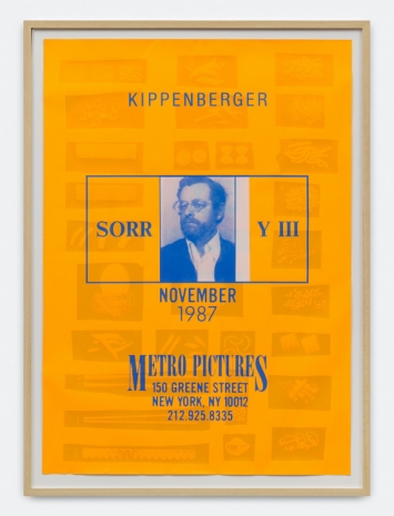 Martin Kippenberger, Sorry III, 1987 , Galerie Gisela Capitain