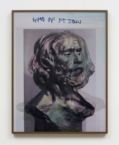 Mungo Thomson , Head of Saint John, 2026 , galerie frank elbaz