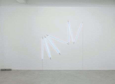 François Morellet , π piquant neonly n°9 1=6°, 2007 , A arte Invernizzi