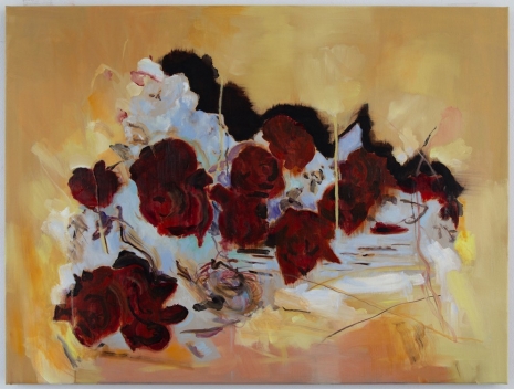 Uwe Wittwer, Nature morte négative d'après Fantin Latour 5 (Still life negative after Fantin Latour 5 / Stillleben negativ nach Fantin Latour 5), 2025 , Galerie Peter Kilchmann