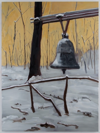 Uwe Wittwer, La cloche dans la forêt (The bell in the grove / Die Glocke im Wäldchen), 2025 , Galerie Peter Kilchmann