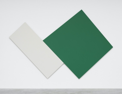 Ellsworth Kelly, Green White, 1988  , Matthew Marks Gallery