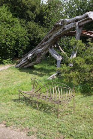 Claude Lalanne , Banc Williamsburg, 1985 , Galerie Mitterrand