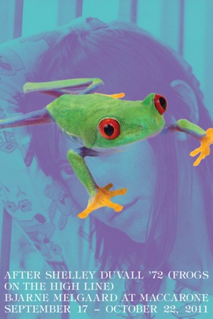 Bjarne Melgaard, Shelleyand Frogs (poster 4), 2011, Maccarone