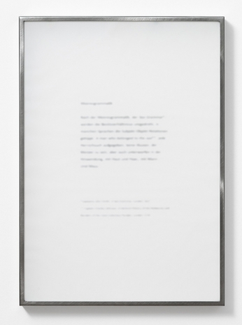 Eva Schlegel, o.T. (Elisabeth Schlebrügge), 2025 , Galleri Bo Bjerggaard