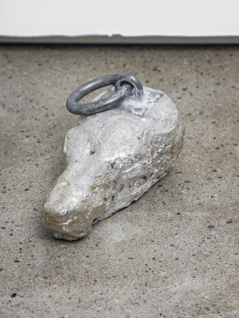 Matias Faldbakken  , WEIGHT IN THE SHAPE OF A SLEEPING DOG (5KG) , 2026    , STANDARD (OSLO)