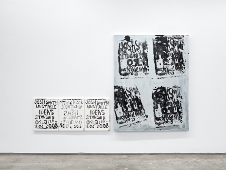 Josh Smith  , Untitled (Unstable Ideas Announcement Painting #21) , 2008   , STANDARD (OSLO)