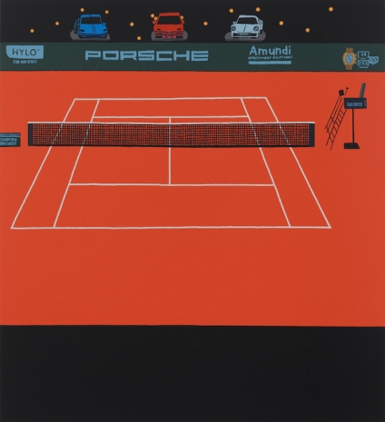 Jonas Wood, Porsche Tennis Grand Prix, 2025 , Gagosian