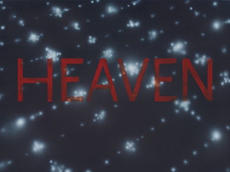 Ed Ruscha, Heaven, 1988 , Gagosian