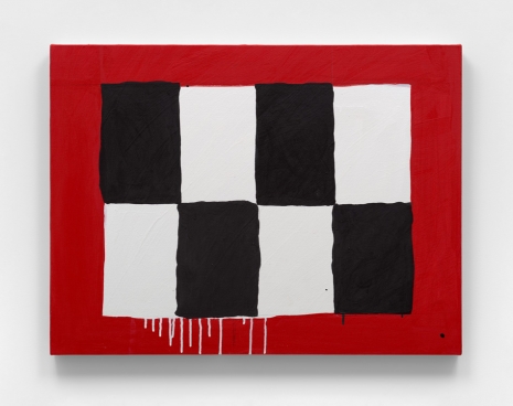 Mary Heilmann , Checker Board Drip, 2023 , Anton Kern Gallery