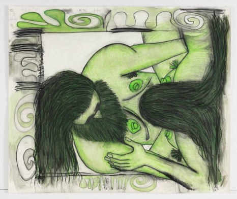 Carroll Dunham , Untitled, 2021 , Anton Kern Gallery