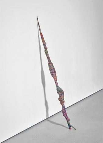 Jim Lambie , Psychedelic Soul Stick, 2000 , Anton Kern Gallery