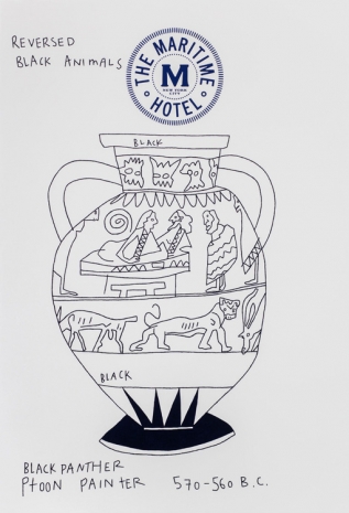 Jonas Wood , Maritime NPP #4, 2017 , Anton Kern Gallery