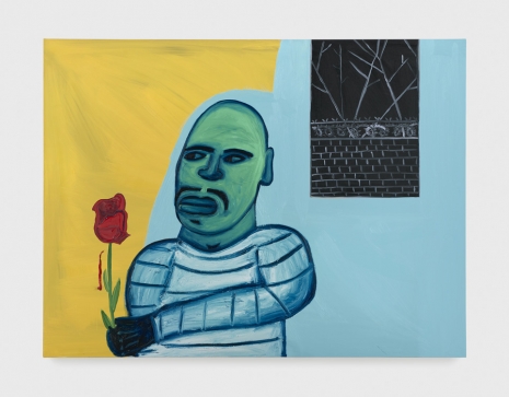 Marcus Jahmal , Bringing Blue, 2026 , Anton Kern Gallery