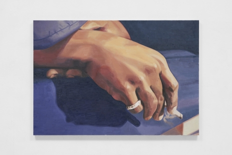 Mike Silva , Jason Smoking, 2025 , Anton Kern Gallery