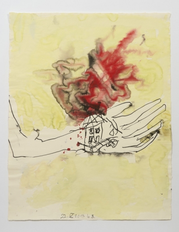 Georg Baselitz , Untitled, 2013 , Anton Kern Gallery