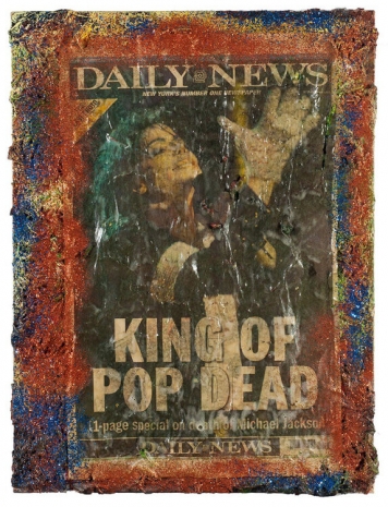 Chris Martin , King of Pop , , Anton Kern Gallery