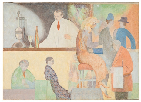 David Byrd , People at Bar (P53), 1960 , Anton Kern Gallery