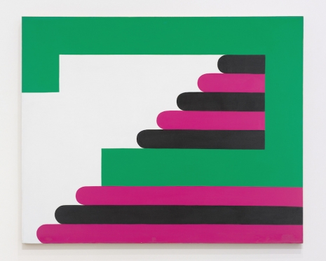 Imre Bak, Green-Purple-Black, 1968 , The Mayor Gallery