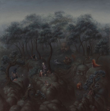 Fanseng Wang, Forest of Minor Characters, 2020, Perrotin