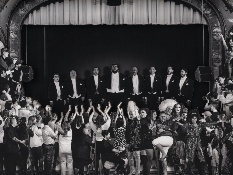 JR, The Chronicles of San Francisco, Triptych, Work in progress, USA, 2018, Perrotin