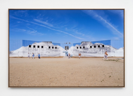 JR, Tehachapi, The Road, Anamorphosis, #1, USA, 2022  , Perrotin