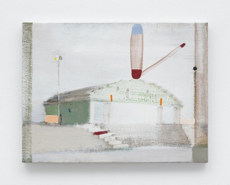 Merlin James , The Royale Pavilion, 2005-6 , The Approach