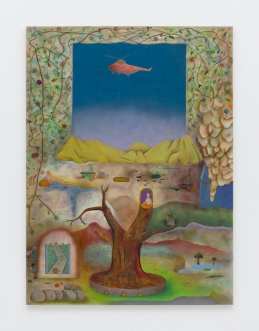 Stephen McKenna, Tree with Helicopter, 1968 , The Approach