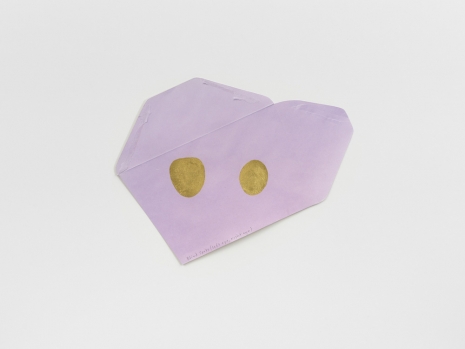 Spencer Finch, Gorgeous Nothing 38, Blindspots (left eye, right eye), 2026 , Lisson Gallery