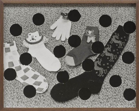 Elad Lassry	, Socks, Glove, 2013, 303 Gallery