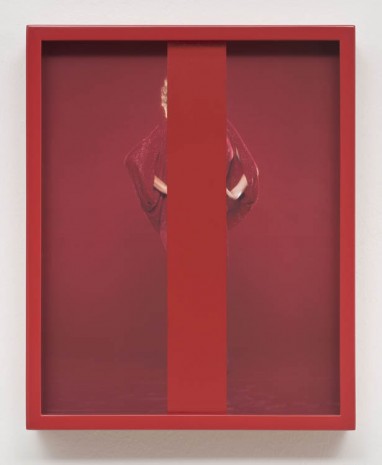 Elad Lassry	, Untitled (Red), 2013, 303 Gallery