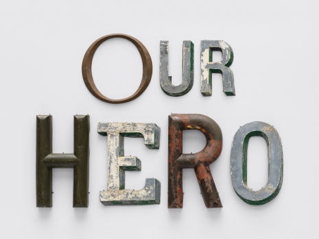 Jack Pierson, OUR HERO, 2025 , Regen Projects