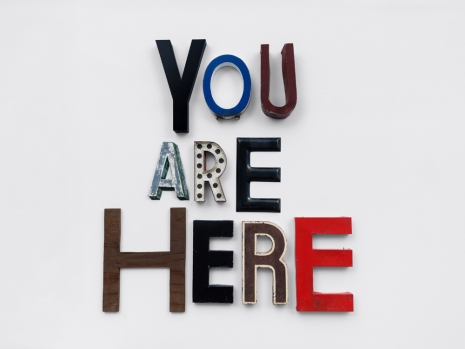 Jack Pierson, YOU ARE HERE, 2026 , Regen Projects