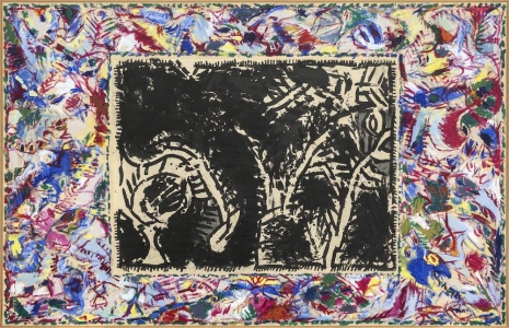 Pierre Alechinsky , Lucioles, 1984 , Galerie Lelong