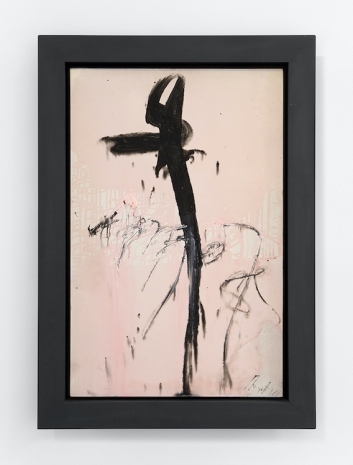 Jean Degottex, Méta S (II), 1961, Mennour