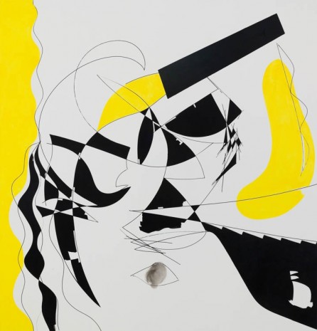 Charline von Heyl, Done Got Old, 2012, Petzel Gallery