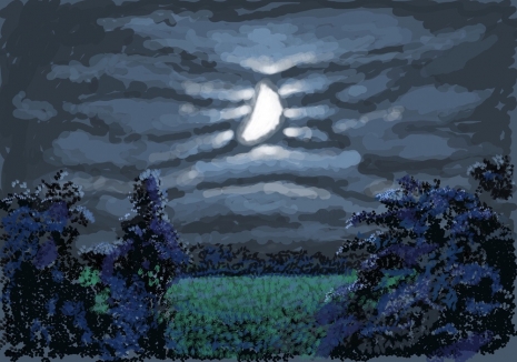 David Hockney, 2nd May 2020, 2020 , Galerie Lelong