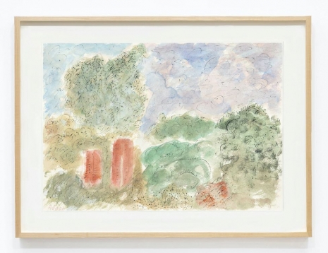 Etel Adnan, Landscape, 1990', Galerie Lelong