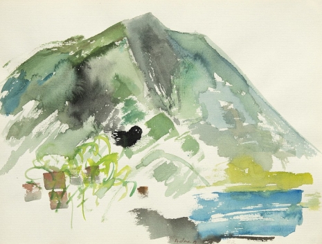 Etel Adnan, Californie, 1982 , Galerie Lelong