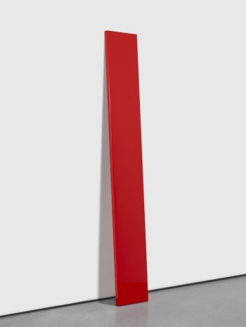 John McCracken , Untitled (Red Plank), 1976 , David Zwirner