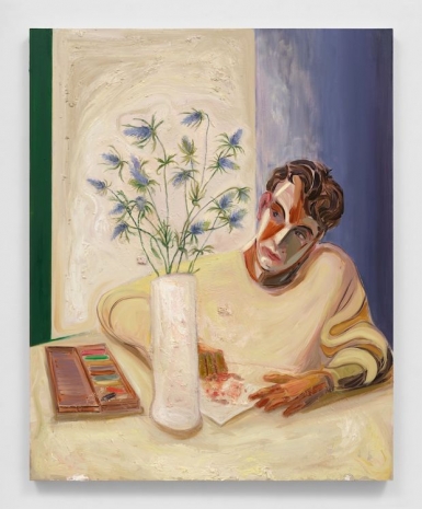Nicole Eisenman, Self-Portrait With Deadline, 2025 , Hauser & Wirth