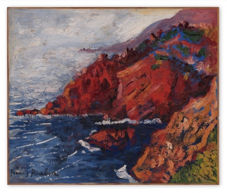 Francis Picabia, Les Rochers Rouges (The Red Rocks), c. 1942 – 1943 , Hauser & Wirth