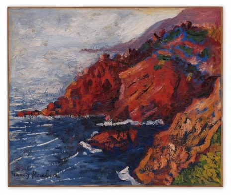 Francis Picabia, Les rochers rouges (The Red Rocks), Ca. 1942 – 1943 , Hauser & Wirth