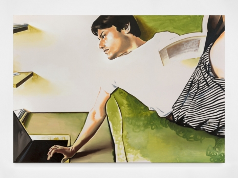 Wilhelm Sasnal, Kacper, 2024 , Sadie Coles HQ