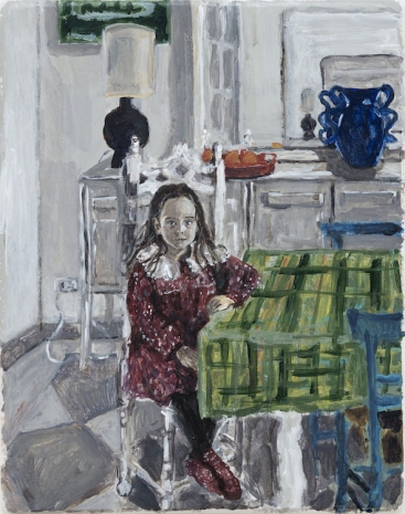 Polina Barskaya, Portrait in New Dress, 2026 , Monica De Cardenas