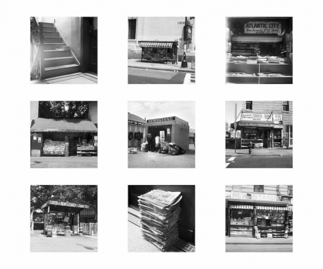 Moyra Davey, Newsstand Grid, 1994-2025 , greengrassi