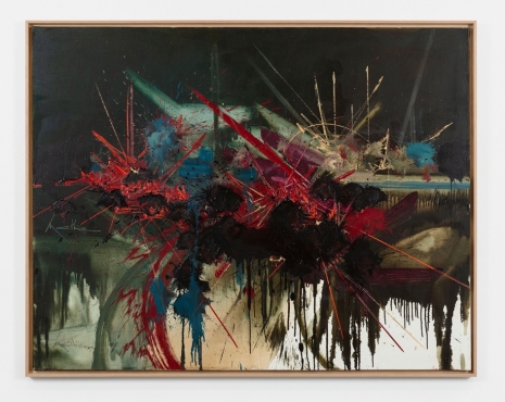 Georges Mathieu, Sérénité divagante, circa 1988–1990, Perrotin