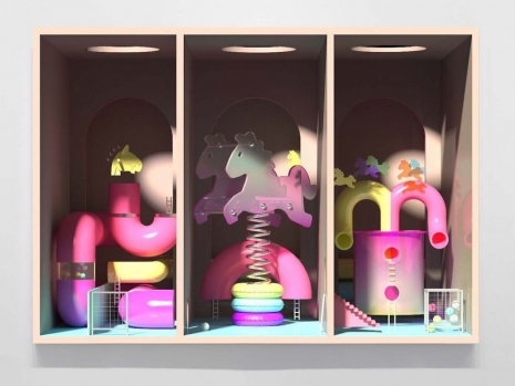 Mehdi Ghadyanloo, The Idols Playground, 2025–2026, Perrotin