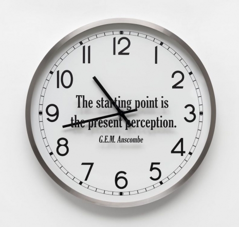 Joseph Kosuth , The Question (G.E.M.A.), 2025 , Almine Rech